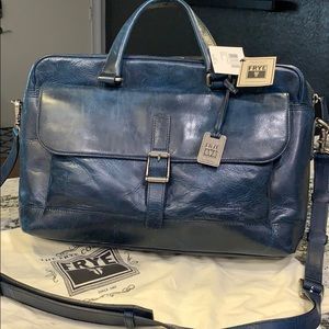 💙 NWT 💙 Leather lap top bag